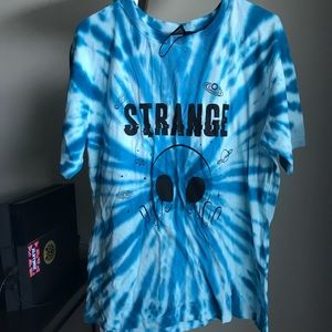 Trippy Alien Tie Dye Tee